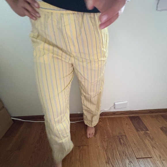 GAP Yellow and Blue Striped Chinos - Picture 1 of 4